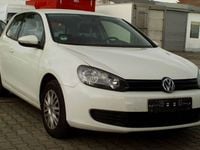 Gebraucht VW Golf VI 80 PS (58 kW) 2009 Weiß Kleinwagen