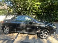 Gebraucht Peugeot 206 CC 110 PS (80 kW) 2004 Schwarz Cabrio