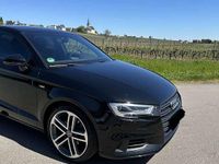 Gebraucht Audi A3 S-Line 150 PS (110 kW) 2018 Schwarz Limousine