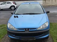 Gebraucht Peugeot 206 60 PS (44 kW) 2002 Blau Kleinwagen