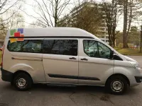 Gebraucht Ford Transit Custom 101 PS (74 kW) 2016 Silber Van / Kleinbus