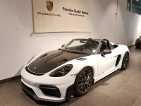 Neu Porsche Boxster Spyder 500 PS (367 kW) 2025 Weiß Cabrio