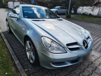 Gebraucht Mercedes SLK350 272 PS (200 kW) 2004 Silber Cabrio