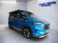 Neu Ford Tourneo Custom Active 150 PS (110 kW) 2026 Digital aqua blue metallic Van