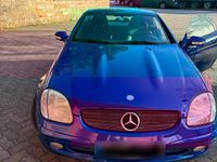 Gebraucht Mercedes SLK200 163 PS (119 kW) 2003 Blau Cabrio
