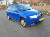Gebraucht Skoda Fabia 75 PS (55 kW) 2005 Blau Limousine