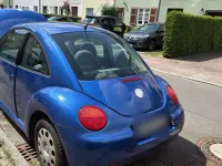 Gebraucht VW Beetle 75 PS (55 kW) 2002 Blau Kleinwagen