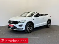 Gebraucht VW T-Roc Cabriolet R-line 150 PS (110 kW) 2022 Weiss Cabrio