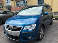 Gebraucht VW Touran Cross 170 PS (125 kW) 2008 Blau Van / Kleinbus