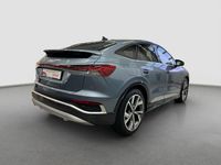 Gebraucht Audi Q4 Sportback e-tron Ambiente 125 kW (170 PS) 2022 Geysirblau metallic SUV