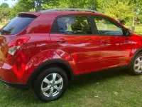 Gebraucht SsangYong Korando 181 PS (133 kW) 2016 Rot SUV