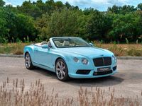 Gebraucht Bentley Continental GT Convertible 507 PS (372 kW) 2012 Blau Cabrio