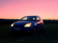 Gebraucht Ford Fiesta 60 PS (44 kW) 2003 Blau Kleinwagen