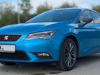 Usata Seat Leon 110 CV (80 kW) 2015 Blu Berlina
