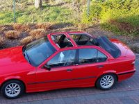 Gebraucht BMW 316 102 PS (75 kW) 1995 Rot Cabrio