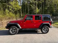 Gebraucht Jeep Wrangler Rubicon 284 PS (208 kW) 2018 Rot SUV