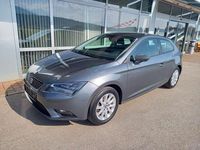 Gebraucht Seat Leon Style 105 PS (77 kW) 2014 D grau/monsungrau/pirineos gr Coupé