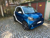 Gebraucht Smart ForTwo Coupé 60 kW (82 PS) 2021 Blau Kleinwagen