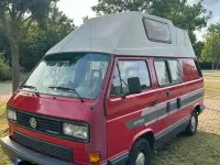 Gebraucht VW T3 69 PS (50 kW) 1989 Rot Van