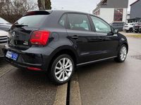 Gebraucht VW Polo Highline 90 PS (66 kW) 2017 Schwarz Kleinwagen