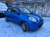 Gebraucht Nissan Micra Tekna 98 PS (72 kW) 2011 Active blue metallic Kleinwagen