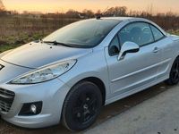 Gebraucht Peugeot 207 CC 111 PS (81 kW) 2011 Silber Cabrio
