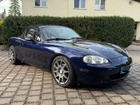 Gebraucht Mazda MX5 110 PS (80 kW) 2003 Blau Cabrio