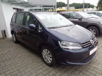 Gebraucht VW Sharan 140 PS (102 kW) 2014 Blau metallic Van / Kleinbus