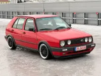 Gebraucht VW Golf II GTI 225 PS (165 kW) 1990 Rot Kleinwagen