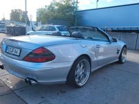 Gebraucht Mercedes SL500 306 PS (225 kW) 2002 Silber Cabrio