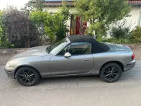 Gebraucht Mazda MX5 110 PS (80 kW) 2003 Silber Cabrio