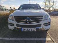 Gebraucht Mercedes ML250 204 PS (150 kW) 2012 Weiß SUV