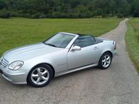 Gebraucht Mercedes SLK230 197 PS (144 kW) 2002 Grau Cabrio