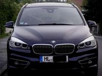 Gebraucht BMW 218 Luxury Line 136 PS (100 kW) 2016 Blau Van / Kleinbus