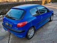 Gebraucht Peugeot 206 68 PS (50 kW) 2002 Blau Kleinwagen