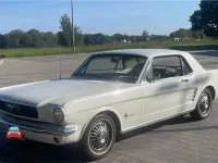 Gebraucht Ford Mustang 120 PS (88 kW) 1966 Weiß Coupé