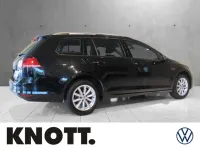 Gebraucht VW Golf VII LOUNGE 110 PS (80 kW) 2015 Schwarz Kombi