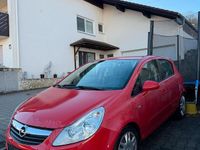 Gebraucht Opel Corsa 90 PS (66 kW) 2007 Rot Kleinwagen