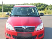 Gebraucht Skoda Fabia Family 69 PS (50 kW) 2013 Rot Limousine