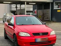 Gebraucht Opel Astra 2000 Rot Kleinwagen