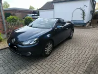 Gebraucht VW Golf Cabriolet 122 PS (89 kW) 2012 Blau Cabrio