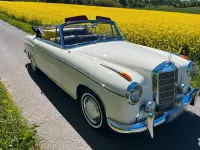 Gebraucht Mercedes W180 106 PS (77 kW) 1963 Weiß Cabrio