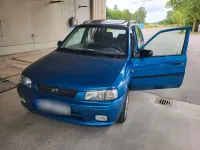 Gebraucht Mazda Demio 1998 Blau Kleinwagen