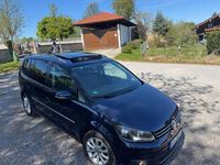 Gebraucht VW Touran Highline 177 PS (130 kW) 2014 Blau Van / Kleinbus
