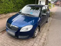 Gebraucht Skoda Fabia 60 PS (44 kW) 2009 Blau Kleinwagen