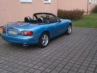 Gebraucht Mazda MX5 110 PS (80 kW) 2001 Blau Cabrio