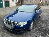 Second-hand VW Passat 105 CP (77 kW) 2007 Albastru Berlinǎ