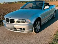 Gebraucht BMW 323 Cabriolet 192 PS (141 kW) 2000 Silber Cabrio
