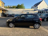 Używany Opel Corsa Edition 90 KM (66 kW) 2016 Czarny Sedan/Limuzyna
