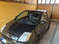 Gebraucht Citroën C2 60 PS (44 kW) 2008 Schwarz Kleinwagen